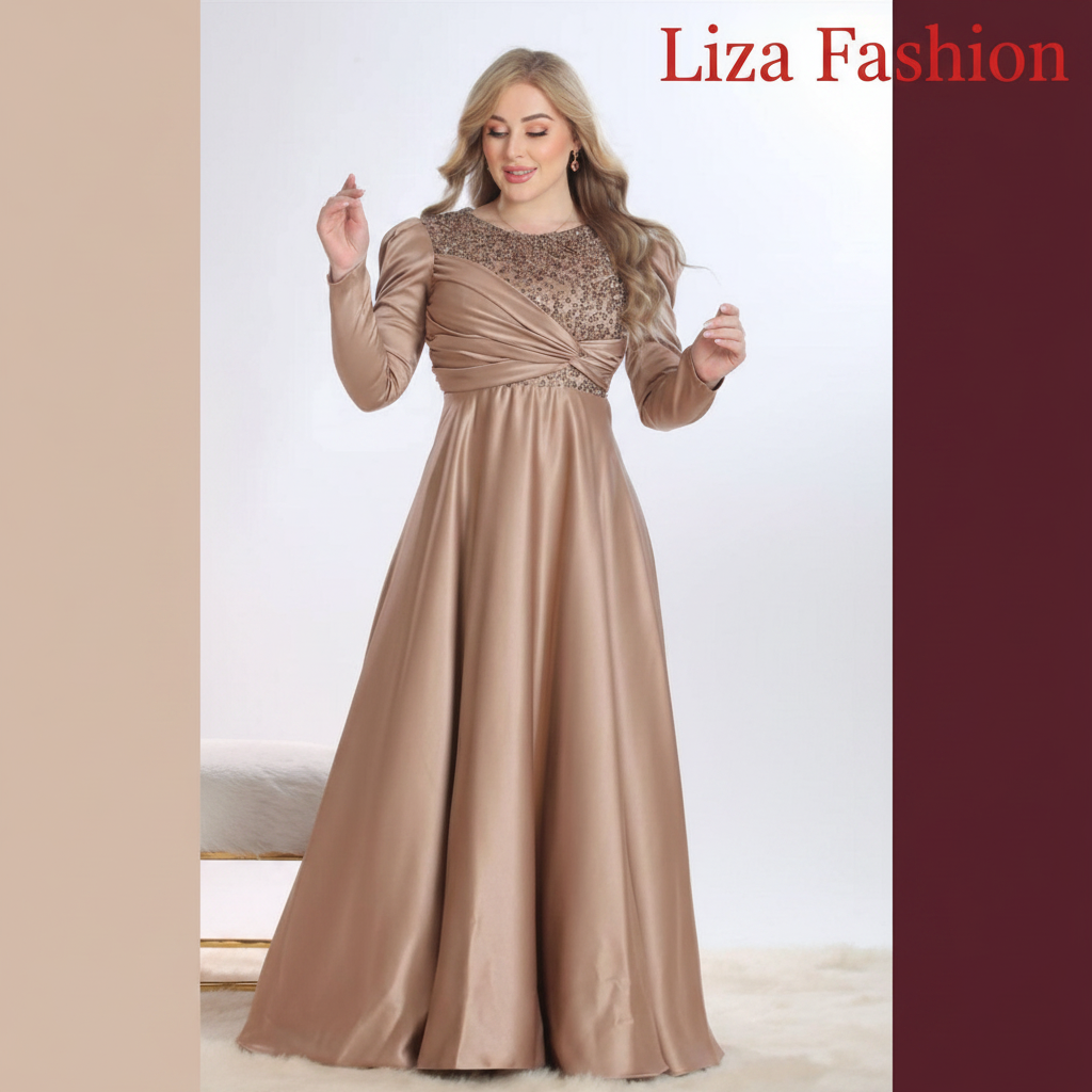 فستان سواريه - Liza Fashion