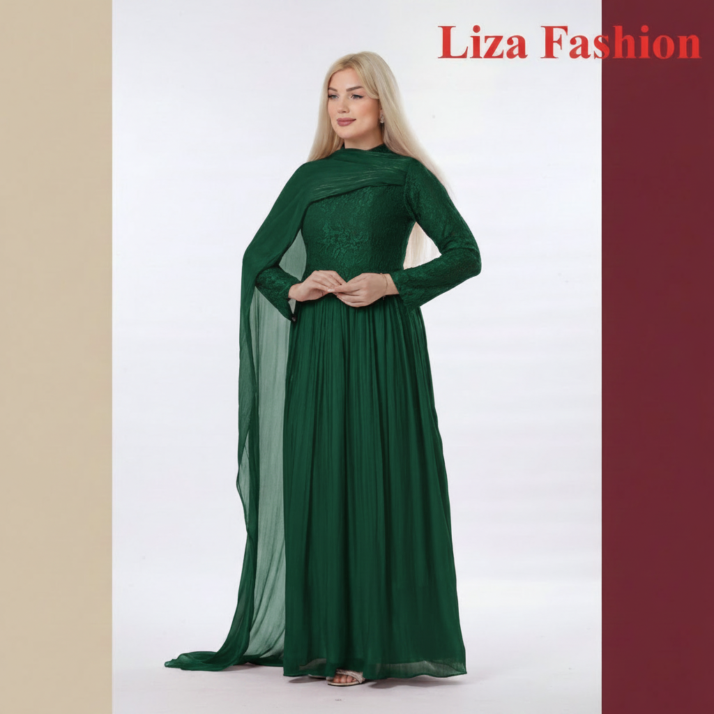 Emerald Green Dress
